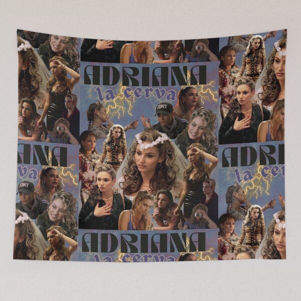 Item preview, Adriana La Cerva Cool Retro Acid Wash Art designed and sold by isabellatried.