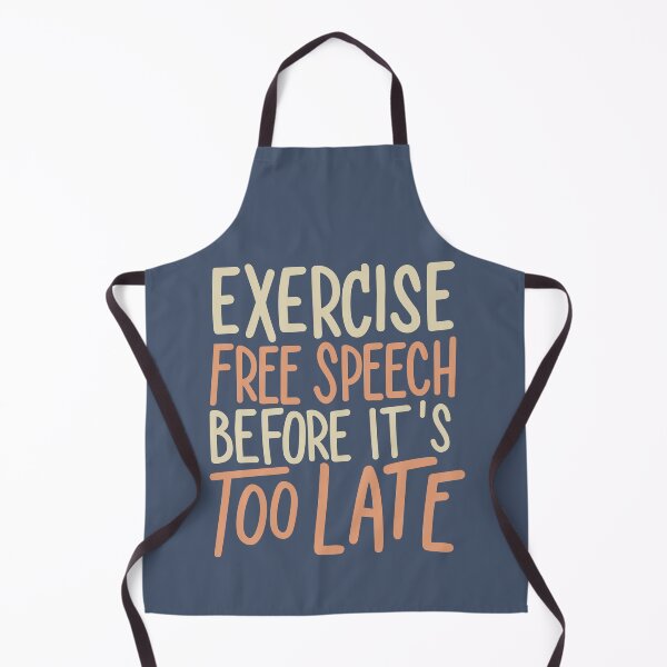 Item preview, Exercise Free Speech Typography: A Timely Message designed and sold by TrendyArtInk.