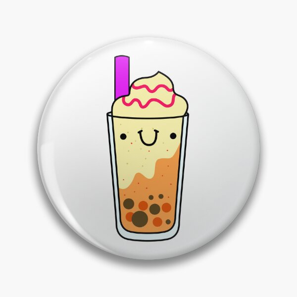 Item preview, Kawaii Peach Boba Tea Smoothie designed and sold by kawaiilife.