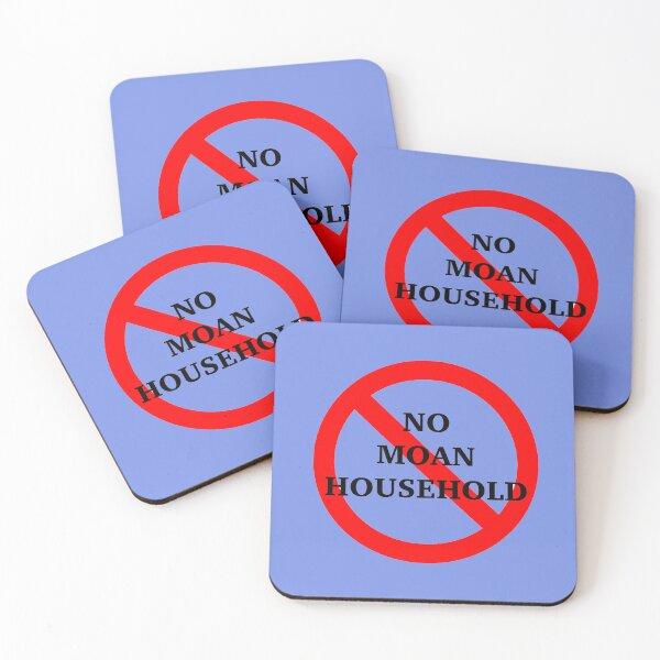 Item preview, No Moan Household - Nerdy Prudes Must Die designed and sold by gabimoncivais.