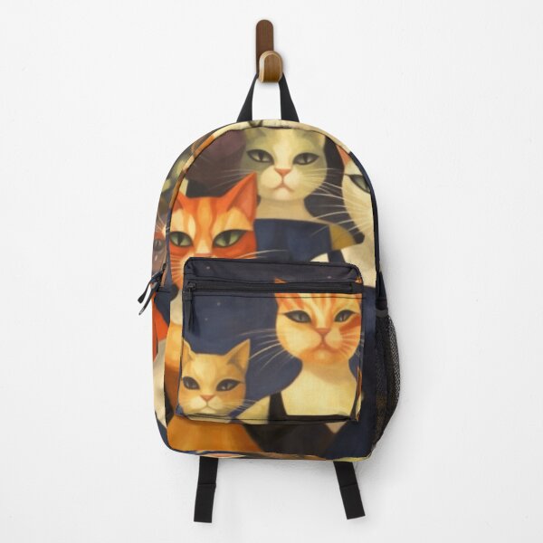 Item preview, featuring a team of superhero ladies cats, ready to save the day. designed and sold by Cat Lady's Chic Corner.