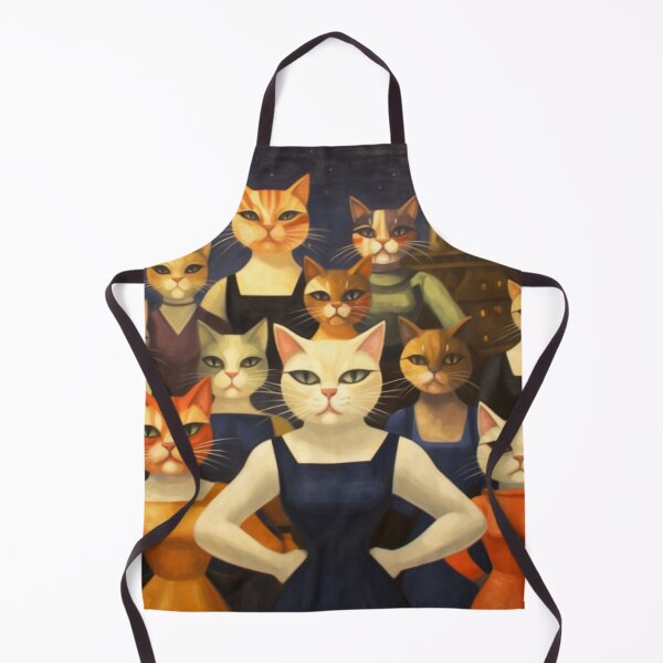 Item preview, featuring a team of superhero ladies cats, ready to save the day. designed and sold by Cat Lady's  Chic Corner.