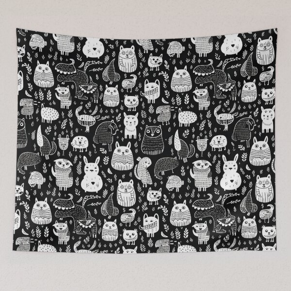 Item preview, Animal Doodle Delights designed and sold by natthaaekf.