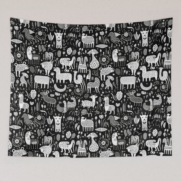 Item preview, Doodling the Animal Kingdom designed and sold by natthaaekf.