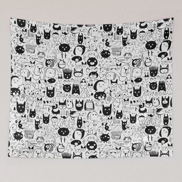 Item preview, Doodle Magic in the Animal World designed and sold by natthaaekf.