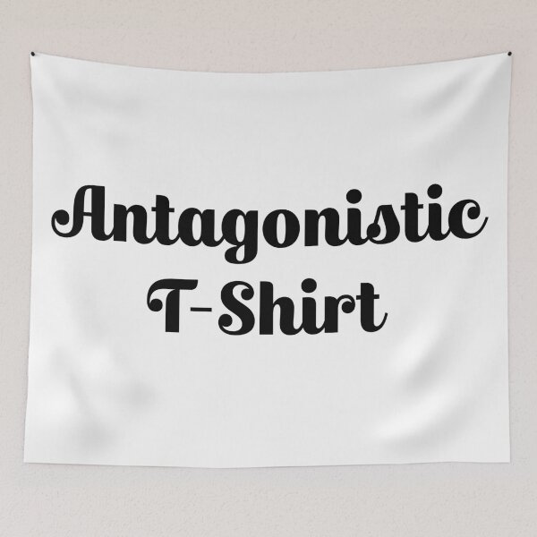 Item preview, Antagonistic T-shirt (Black) designed and sold by cassiarose.