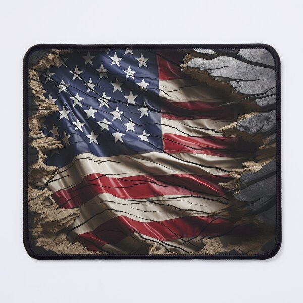 Item preview, Unbreakable American Flag digital print designed and sold by dcrc.