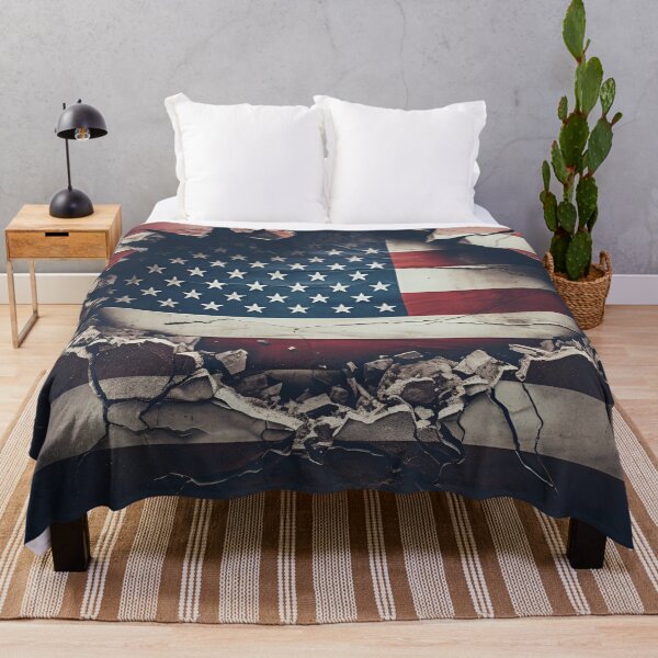 Item preview, unbreakable american flag digital print designed and sold by dcrc.
