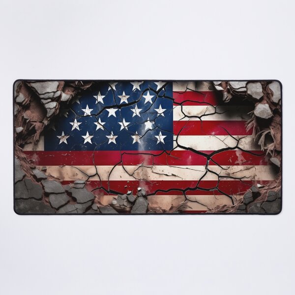 Item preview, unbreakable american flag digital print designed and sold by dcrc.
