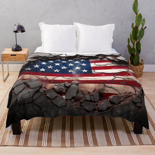 Item preview, unbreakable american flag digital print designed and sold by dcrc.