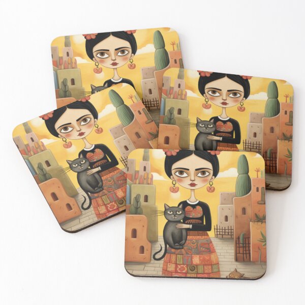 Item preview, La señora y su gato se embarcan en diversas escapadas. designed and sold by Cat Lady's  Chic Corner.
