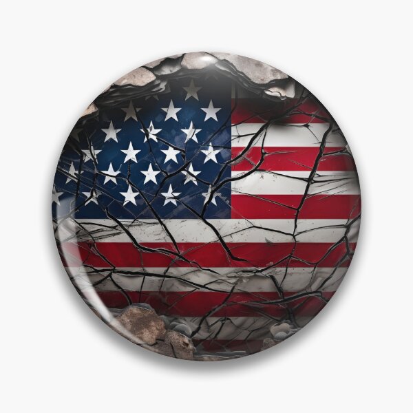 Item preview, unbreakable american flag digital print designed and sold by dcrc.
