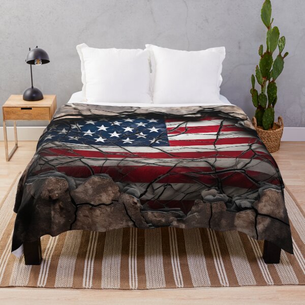 Item preview, unbreakable american flag digital print designed and sold by dcrc.