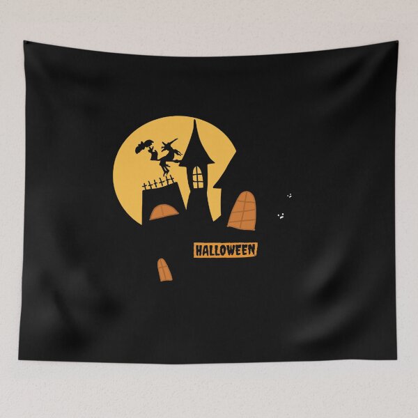 Item preview, Spooky Halloween Haunted House designed and sold by Mahmoud Mera.