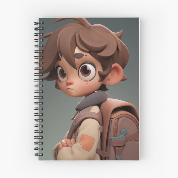 Item preview, Anime Boy With Schoolbag designed and sold by LuckyCatStore.