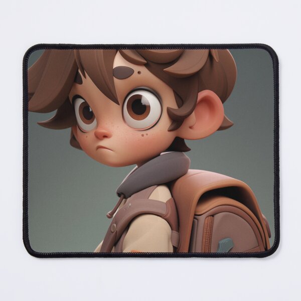 Item preview, Anime Boy With Schoolbag designed and sold by LuckyCatStore.