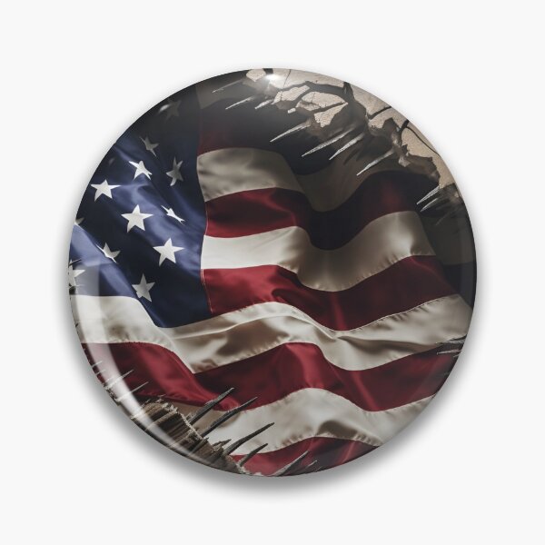 Item preview, unbreakable american flag digital print designed and sold by dcrc.
