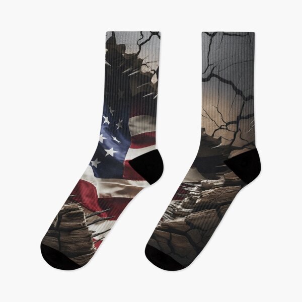 Item preview, unbreakable american flag digital print designed and sold by dcrc.