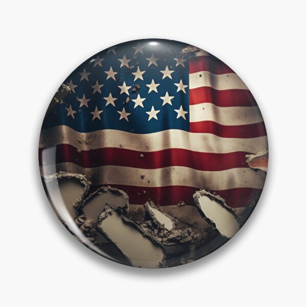 Item preview, unbreakable american flag digital print designed and sold by dcrc.