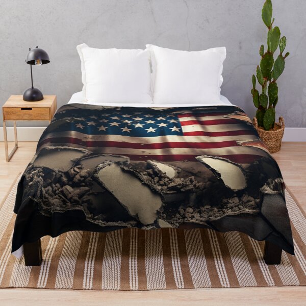 Item preview, unbreakable american flag digital print designed and sold by dcrc.