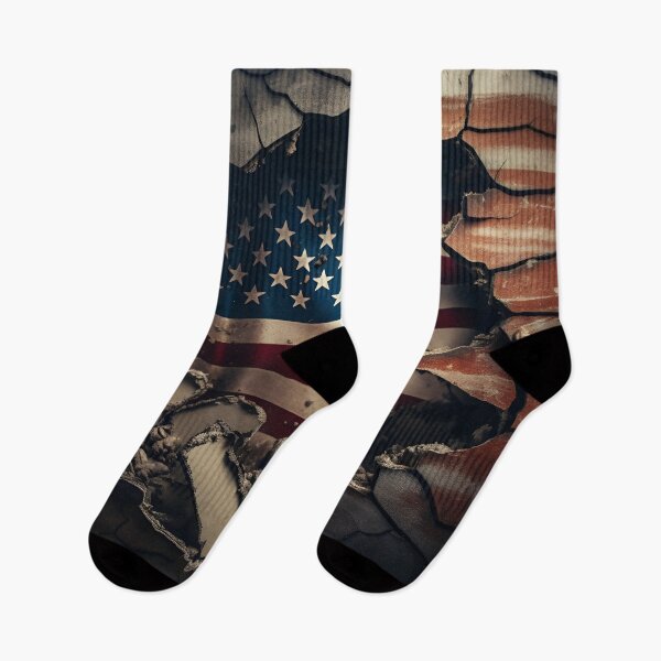 Item preview, unbreakable american flag digital print designed and sold by dcrc.