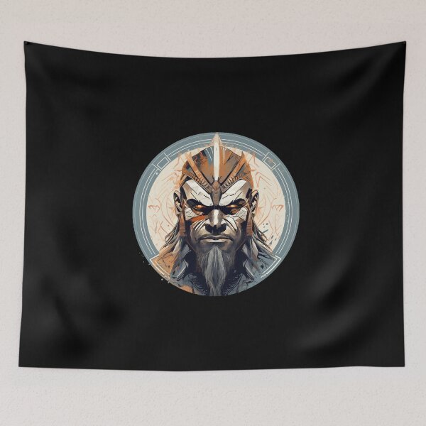 Item preview, Warrior Portrait designed and sold by rickenaship.
