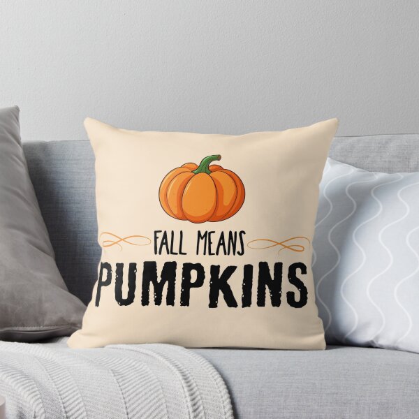 Item preview, Fall Vibes: Vibrant Orange Pumpkin Typography Design designed and sold by Sir Meow Meow.