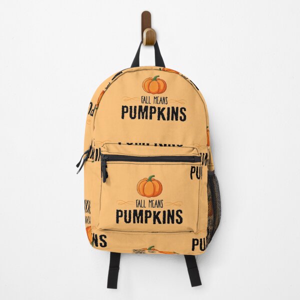 Item preview, Fall Vibes: Vibrant Orange Pumpkin Typography Design designed and sold by Sir Meow Meow.
