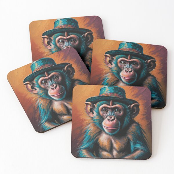 Item preview, Hatted Monkey designed and sold by DigitalPaletteS.