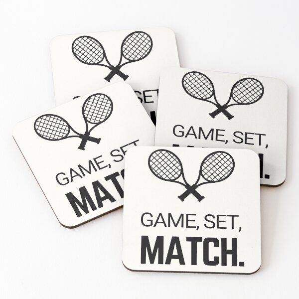 Item preview, Game, Set, Match  designed and sold by GROUNDSHAKER.