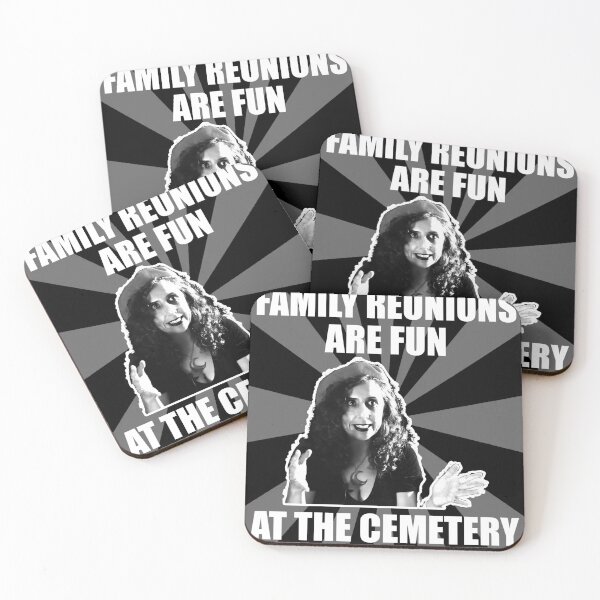 Item preview, Goth Girl Meme; Family Reunions Are Fun, At The Cemetery designed and sold by GreaterGrander.