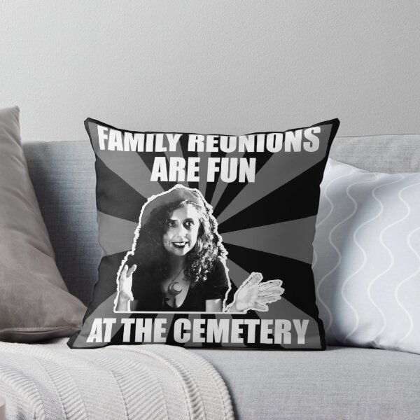 Item preview, Goth Girl Meme; Family Reunions Are Fun, At The Cemetery designed and sold by GreaterGrander.