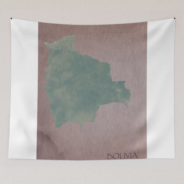 Item preview, Bolivia - Vintage Map designed and sold by LifestyleAdv.