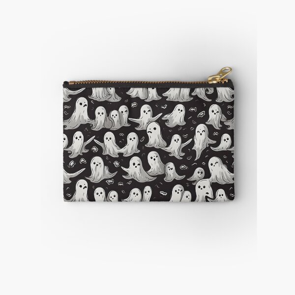 Item preview, white gost halloween spooky pattern designed and sold by PrintablePalace.