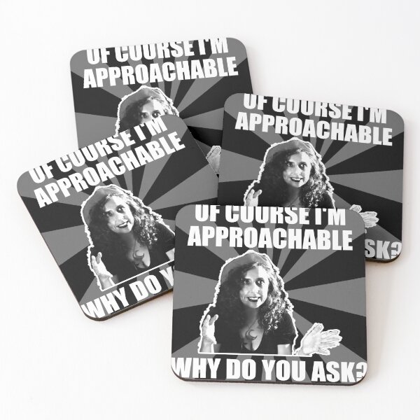 Item preview, Goth Girl Meme; Of Course I'm Approachable. Why Do You Ask designed and sold by GreaterGrander.