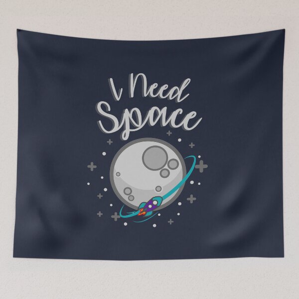 Item preview, I Need Space designed and sold by SnakeCakes.
