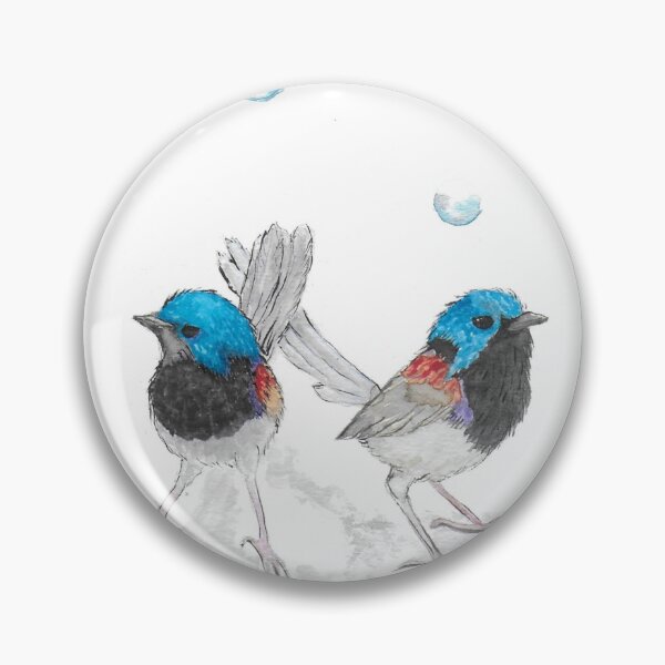 Item preview, Strike-A-Pose_Male Fairy Wren designed and sold by TLC-Art.