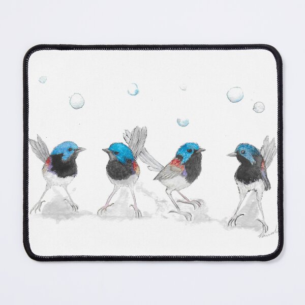 Item preview, Strike-A-Pose_Male Fairy Wren designed and sold by TLC-Art.