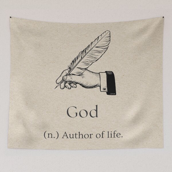 Item preview, God Author of Life definition designed and sold by Neeshki.