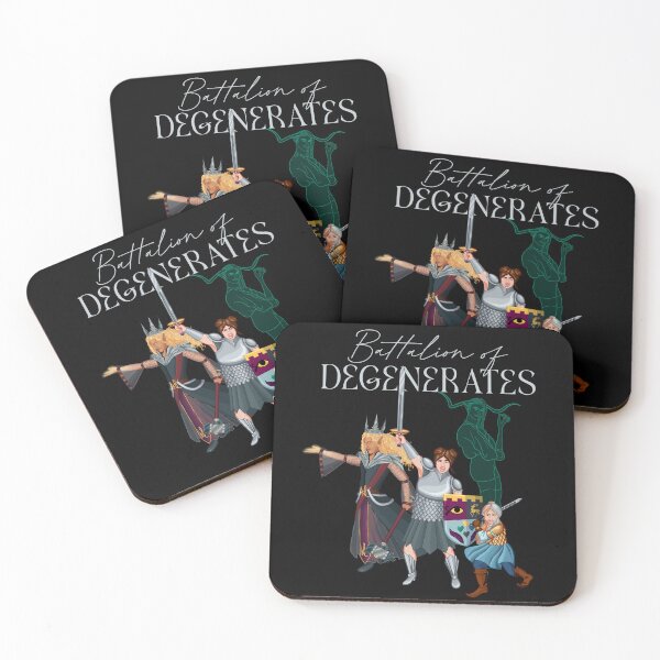 Item preview, Battalion of Degenerates Party (Dark) designed and sold by mezzopatricia.