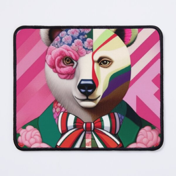 Item preview, Patchwork bear serious business designed and sold by Roxburylane.
