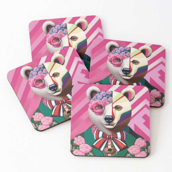 Item preview, Patchwork bear serious business  designed and sold by Roxburylane.