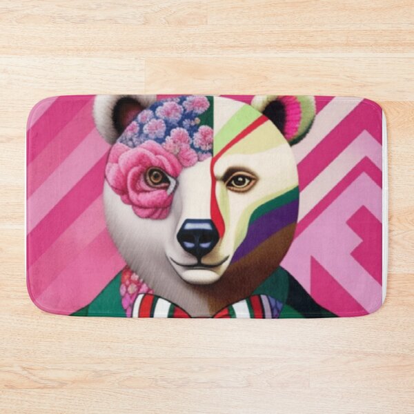 Item preview, Patchwork bear serious business  designed and sold by Roxburylane.
