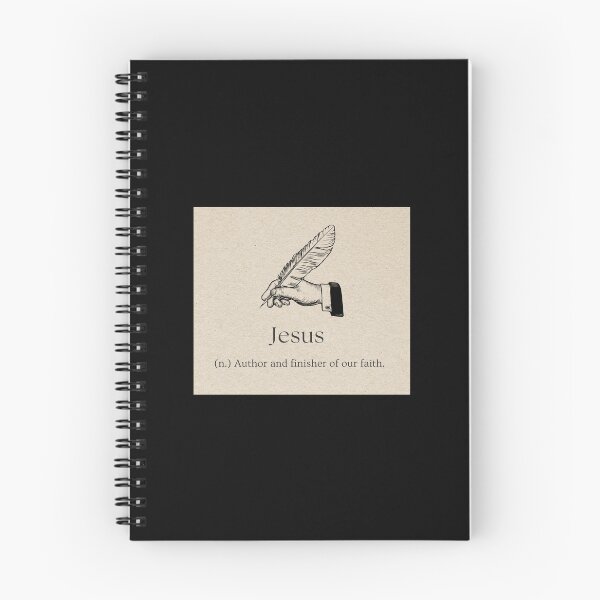 Item preview, Jesus Author and finisher of our faith designed and sold by Neeshki.