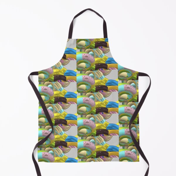 Item preview, Blonde and Blue ::  Wearable Digital Abstract Art designed and sold by JoyceDade.