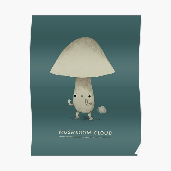 mushroom cloud Poster