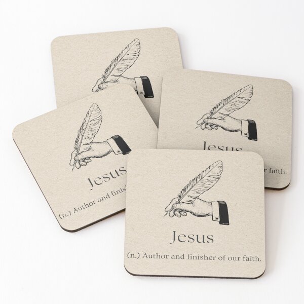 Item preview, Jesus Author and finisher of our faith designed and sold by Neeshki.