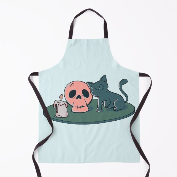 Item preview, Kitty and Skull (Pastel) designed and sold by makell-creates.