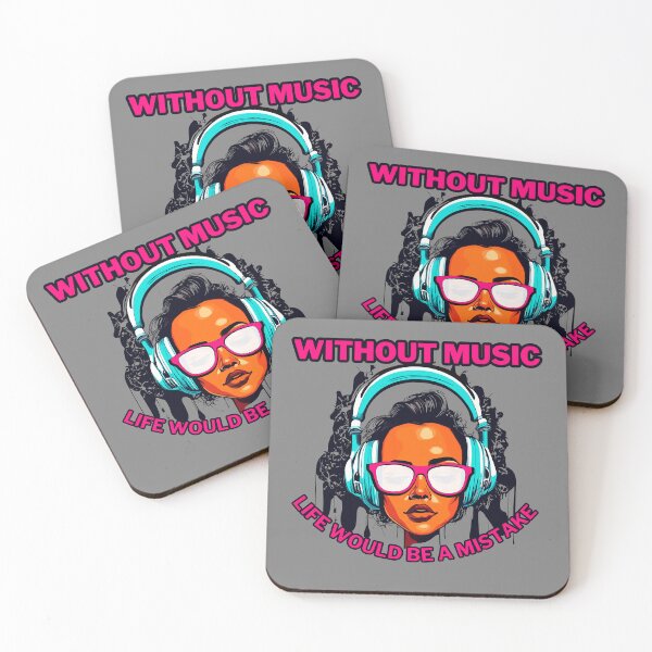 Item preview, Without Music, Life would be a Mistake designed and sold by OmikronStore.