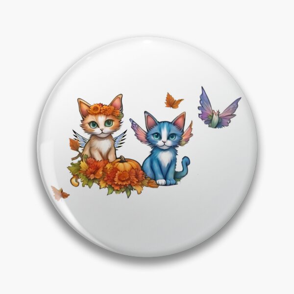 Item preview, Fall Fairy Cats No. 002 designed and sold by FaerieFusion.